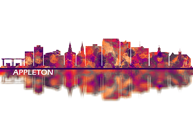 Appleton Wisconsin Skyline