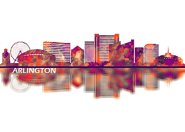 Arlington Texas Skyline