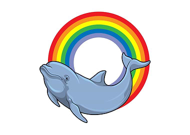 Dolphin Rainbow