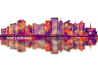 Anchorage Alaska Skyline