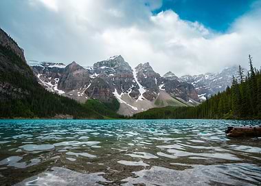 Moraine Lake Mountains