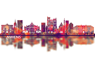 Amiens France Skyline