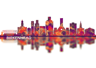 Birkenhead England Skyline