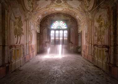 Fresco in Abandoned House