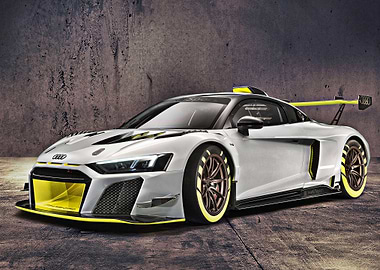 Audi R8 LMS GT2 Sport Car