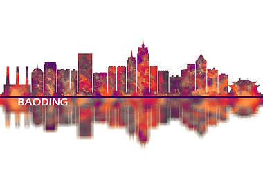 Baoding China Skyline