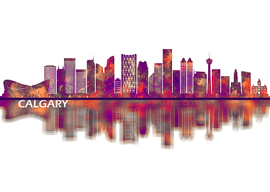 Calgary Canada Skyline