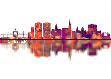 Chester England skyline