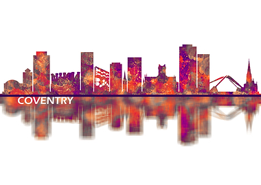 Coventry England Skyline