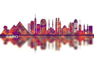 Cairo Egypt Skyline