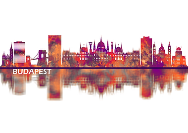 Budapest Hungary Skyline