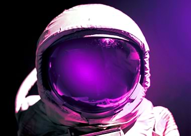Astronaut in Cosmos