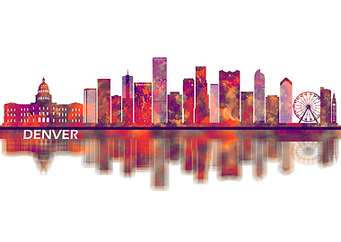 Denver Colorado Skyline