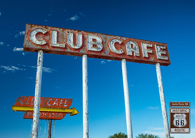 Club Cafe Neon Route 66