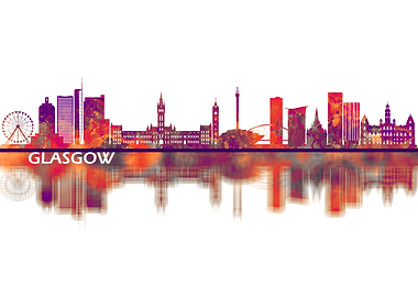 Glasgow Scotland Skyline
