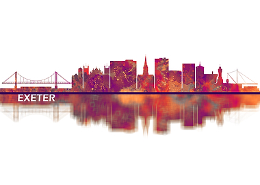 Exeter England Skyline