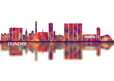 Dundee Scotland Skyline