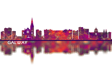 Galway Ireland Skyline