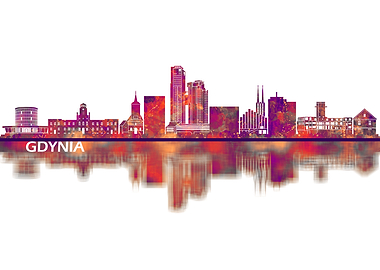 Gdynia Poland Skyline