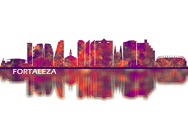 Fortaleza Brazil Skyline