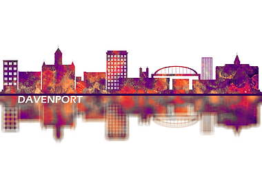 Davenport USA Skyline