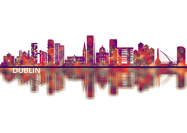 Dublin Ireland Skyline