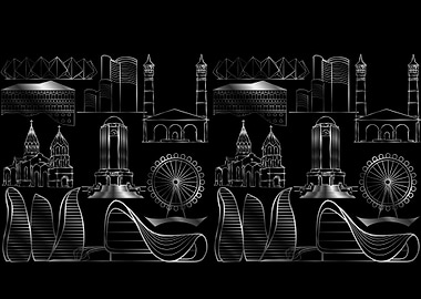 Azerbaijan Front elevation