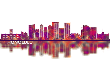 Honolulu Hawaii Skyline