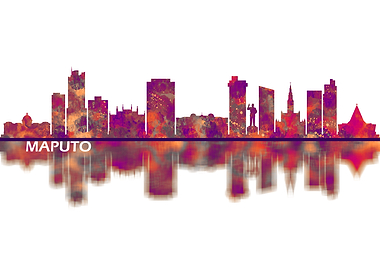 Maputo Mozambique Skyline