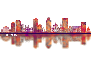 Kirov Russia Skyline