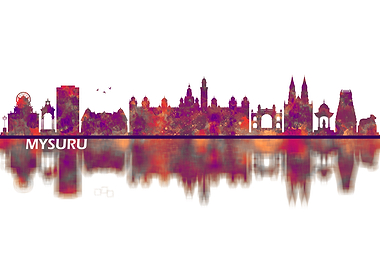 Mysuru Karnataka Skyline