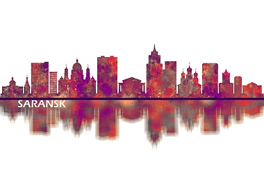 Saransk Russia Skyline