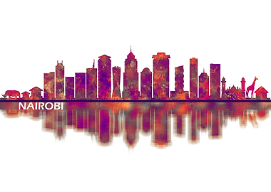 Nairobi Kenya Skyline