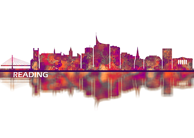 Reading England Skyline