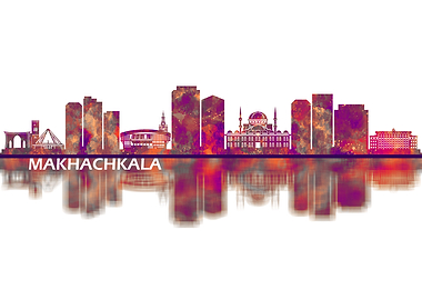 Makhachkala Russia Skyline