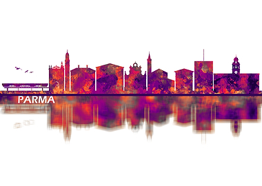 Parma Italy Skyline