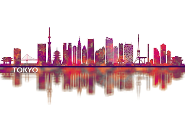 Tokyo Japan Skyline