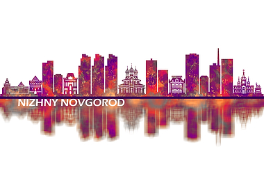 Nizhny Novgorod Skyline