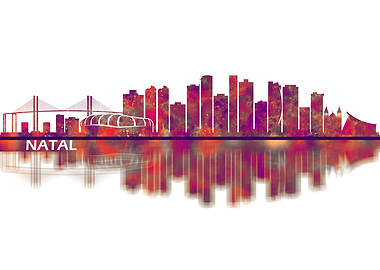 Natal Brazil Skyline