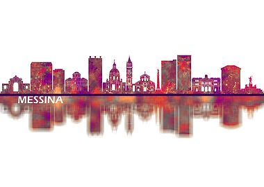 Messina Italy Skyline