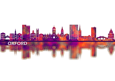 Oxford England Skyline