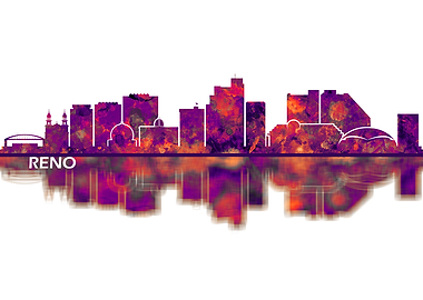 Reno Nevada Skyline