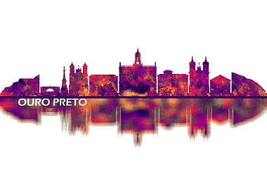 Ouro Preto Brazil Skyline