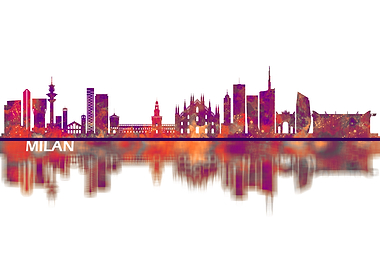 Milan Italy Skyline