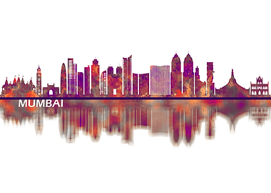 Mumbai Maharashtra Skyline