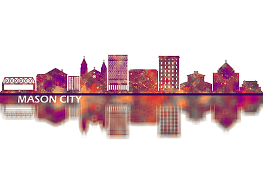 Mason City Iowa Skyline