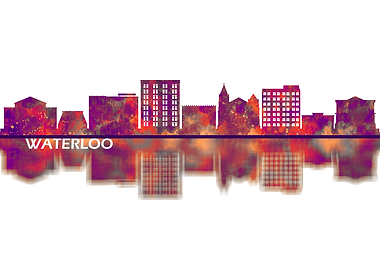 Waterloo Iowa Skyline