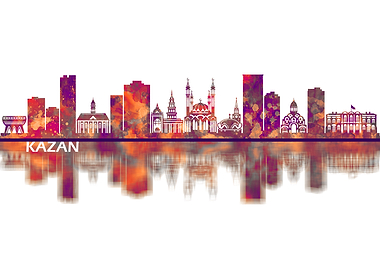 Kazan Russia Skyline