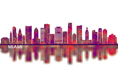 Miami Florida Skyline