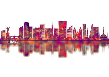 Lima Peru Skyline